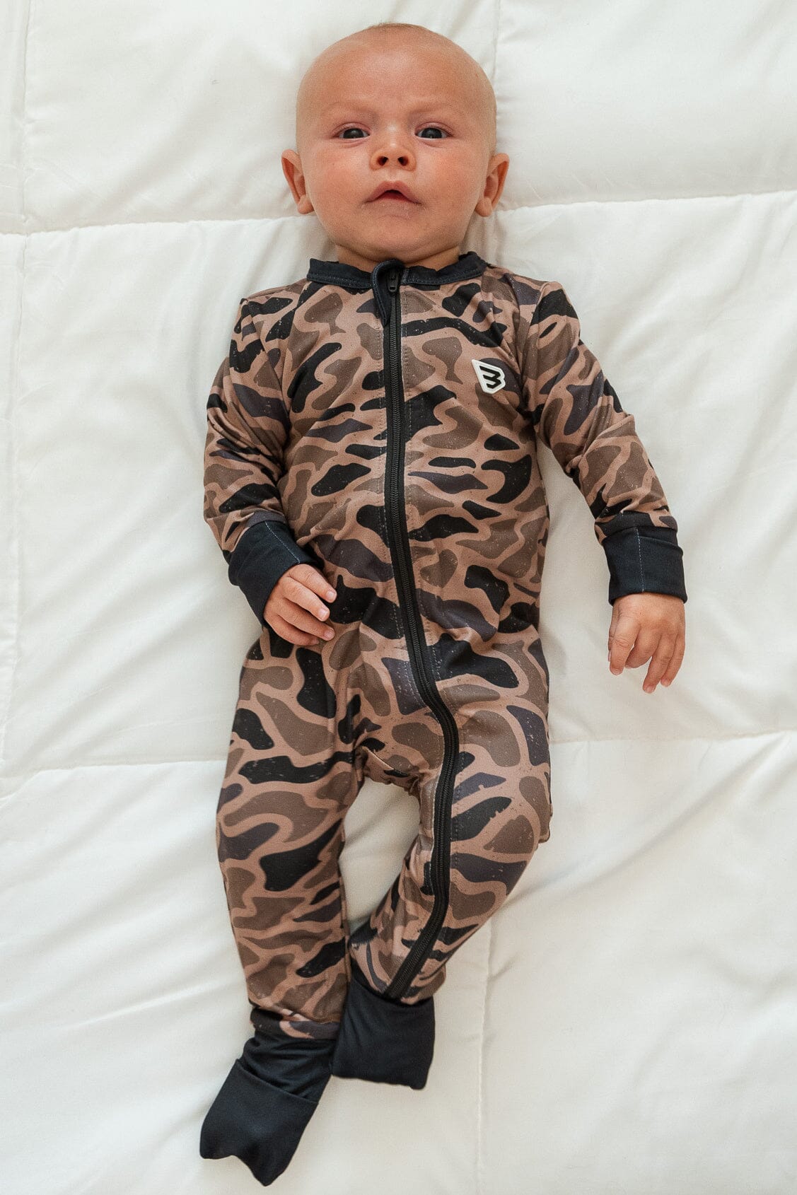 Burlebo: Baby Zip Up - Camo Collection