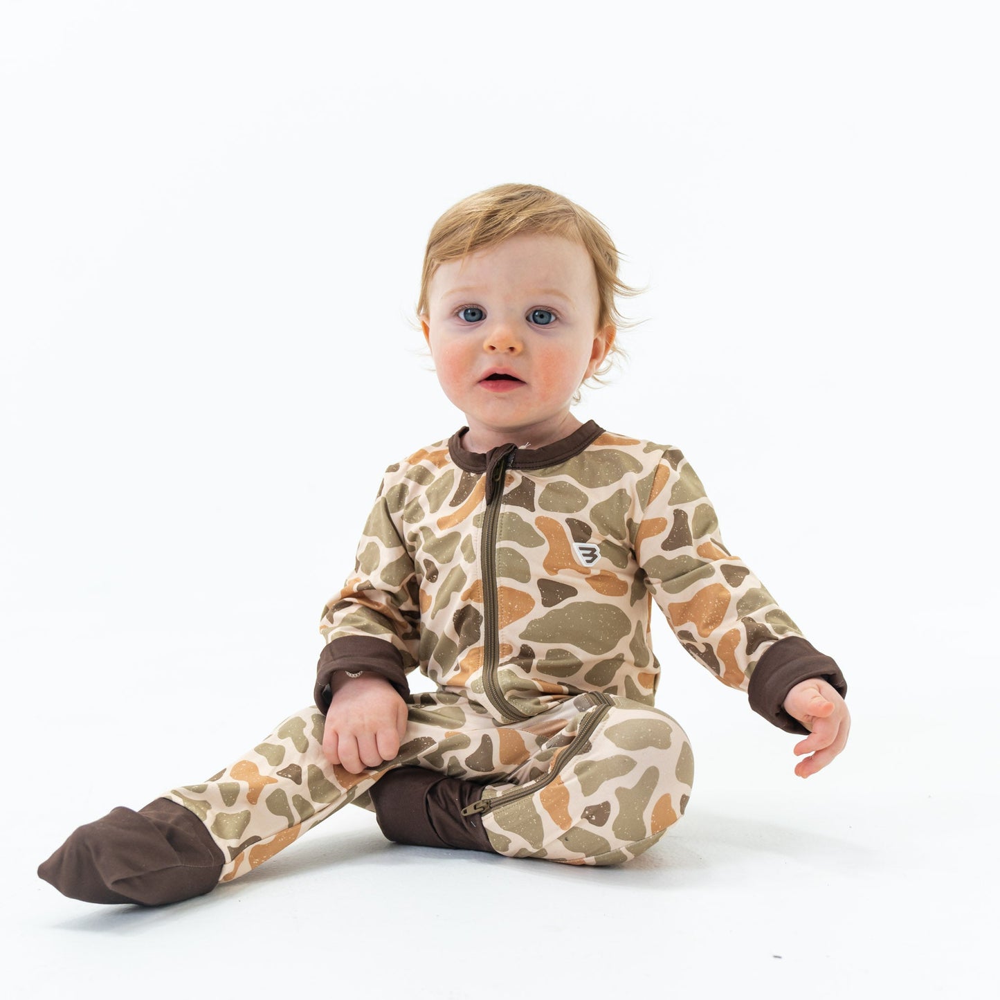 Burlebo: Baby Zip Up - Camo Collection