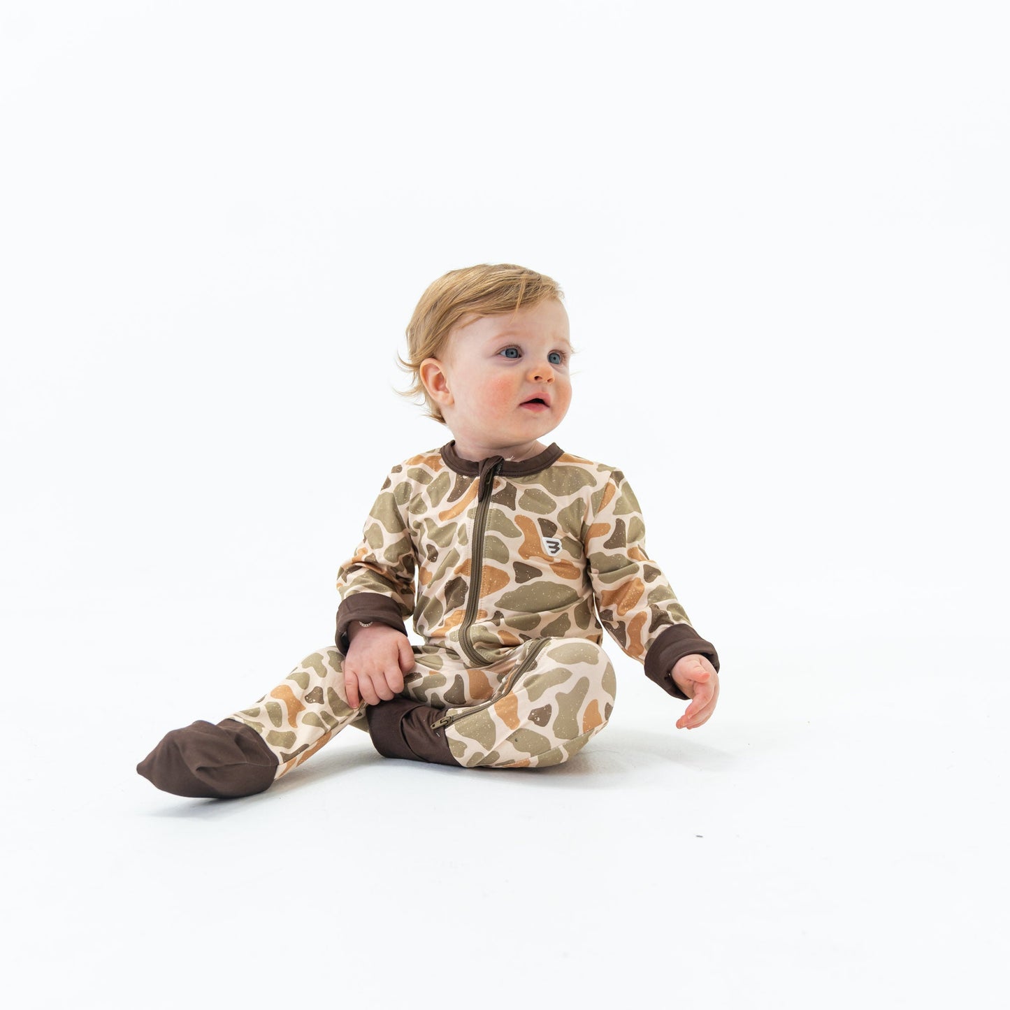 Burlebo: Baby Zip Up - Camo Collection