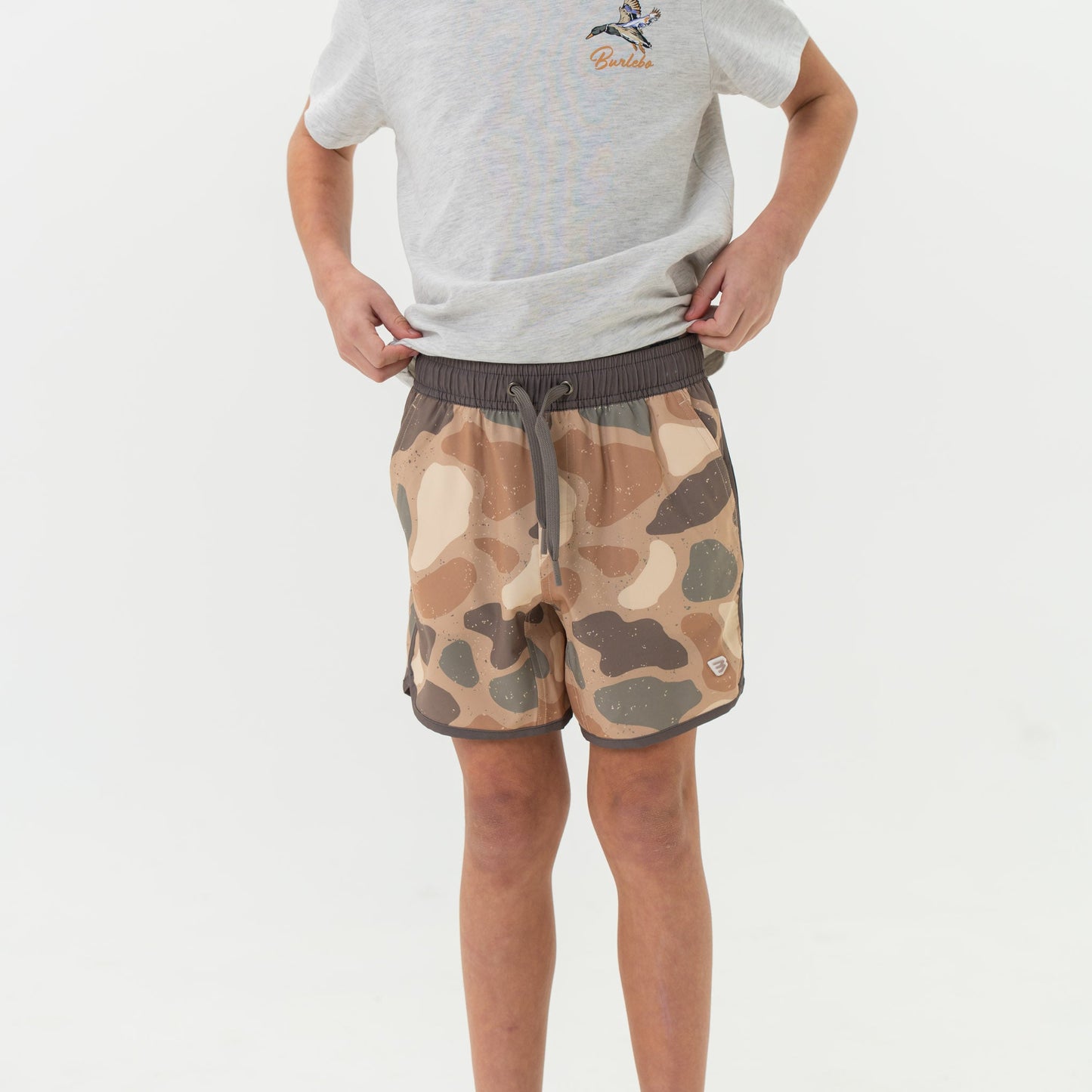 Burlebo: Youth Swim Trunks