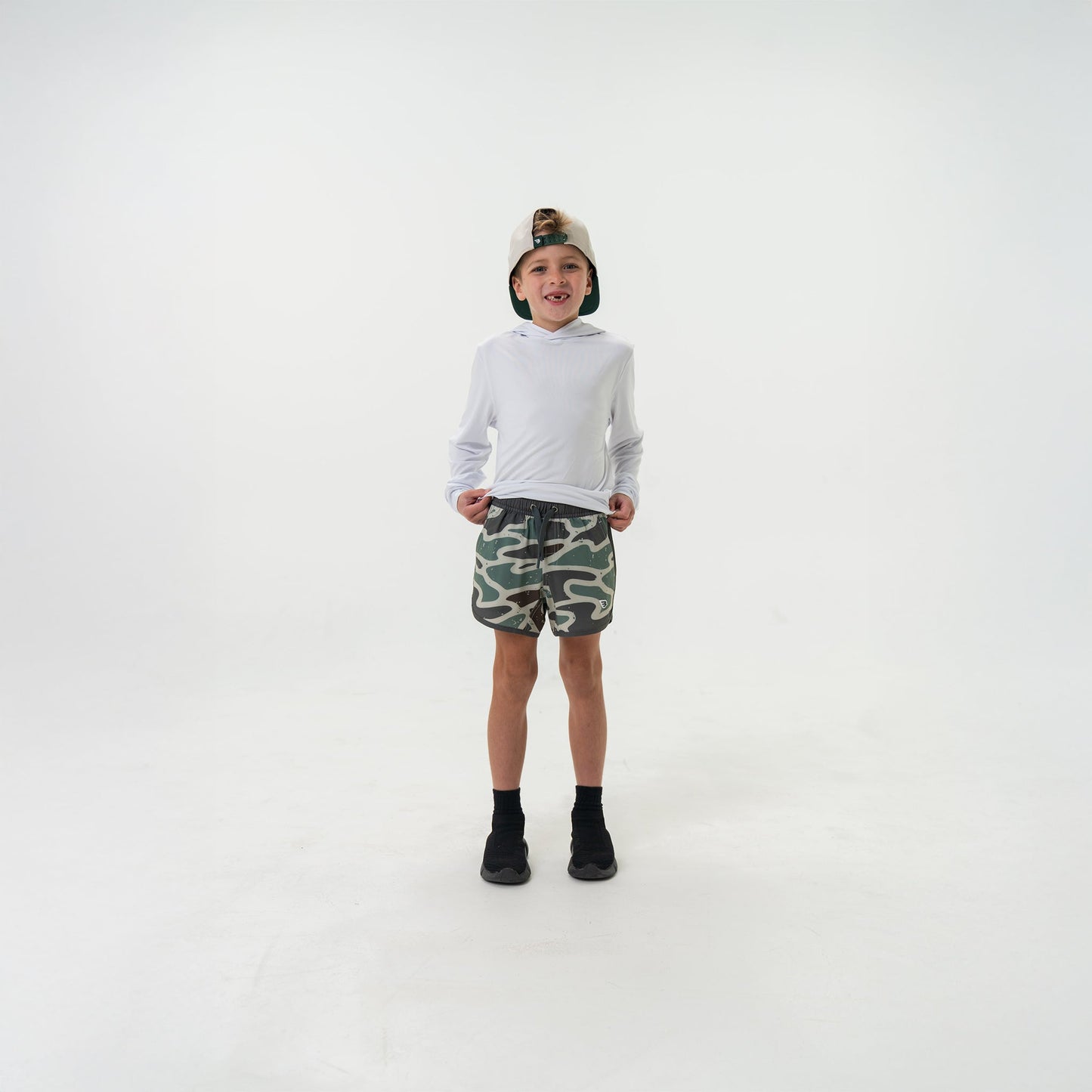 Burlebo: Youth Swim Trunks