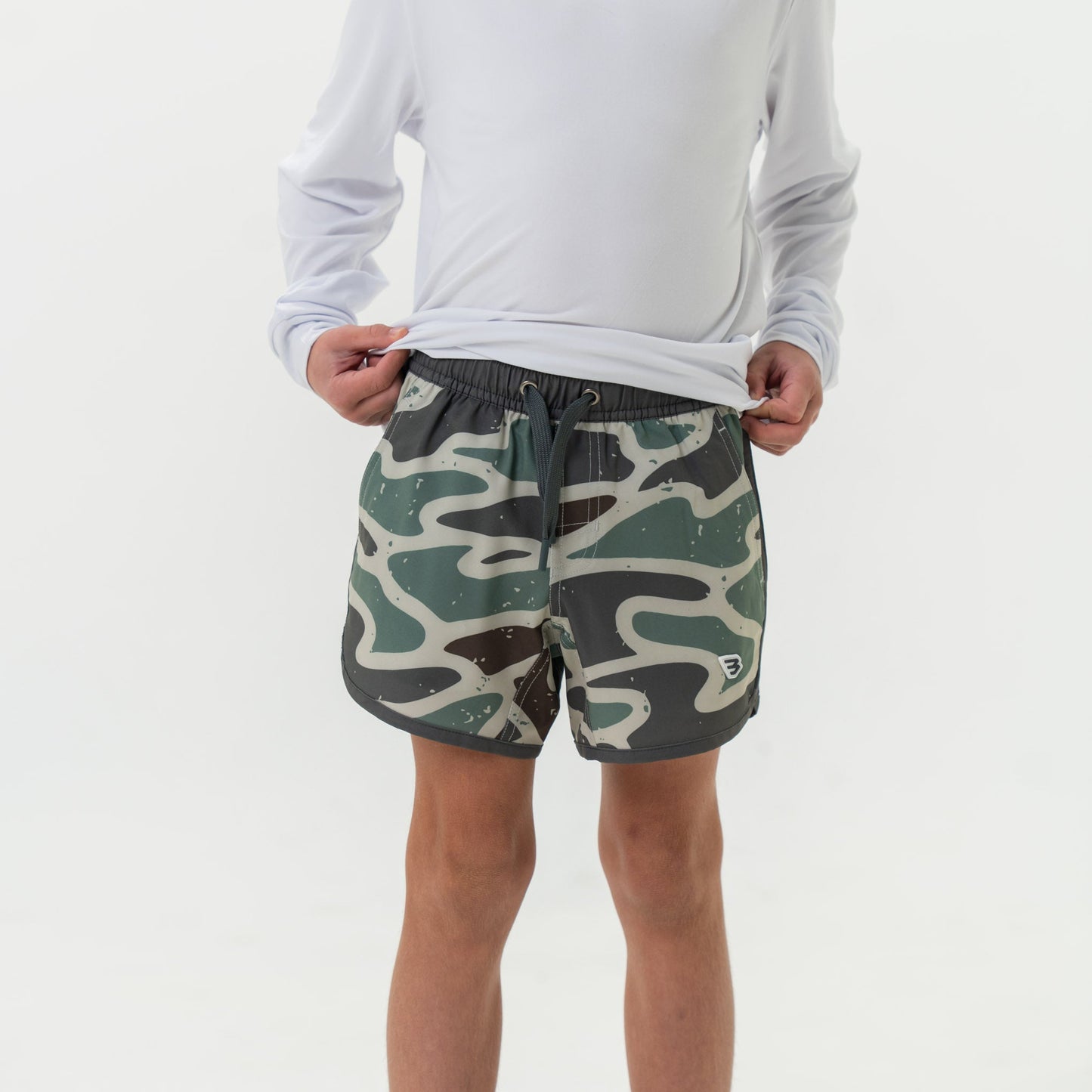 Burlebo: Youth Swim Trunks