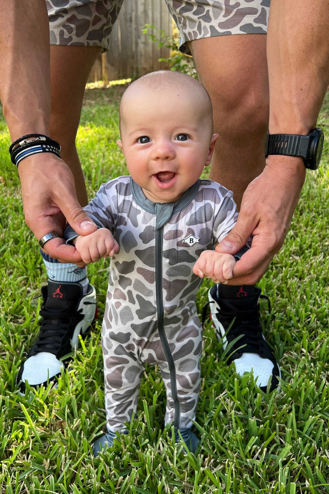 Burlebo: Baby Zip Up - Camo Collection
