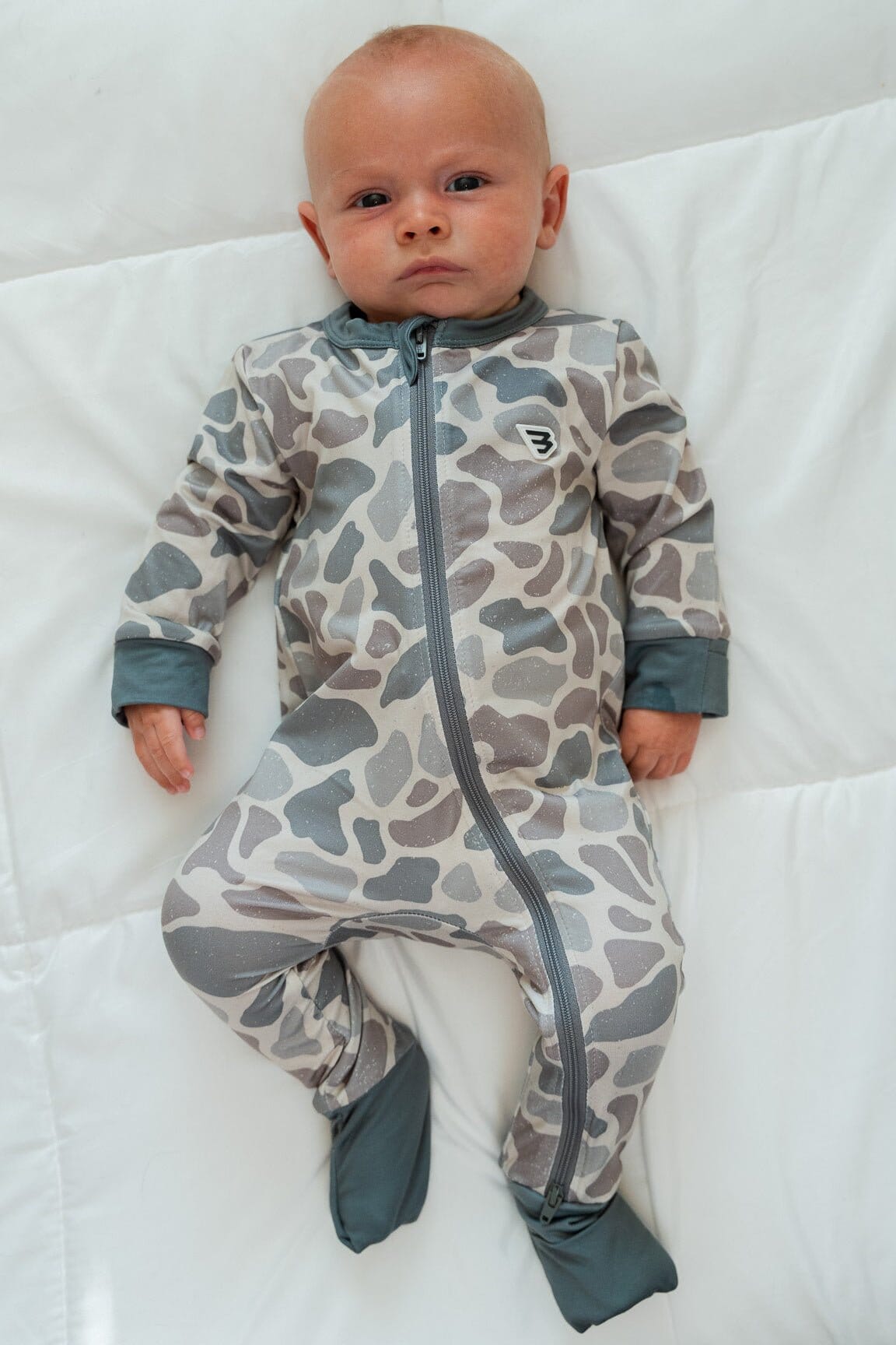 Burlebo: Baby Zip Up - Camo Collection