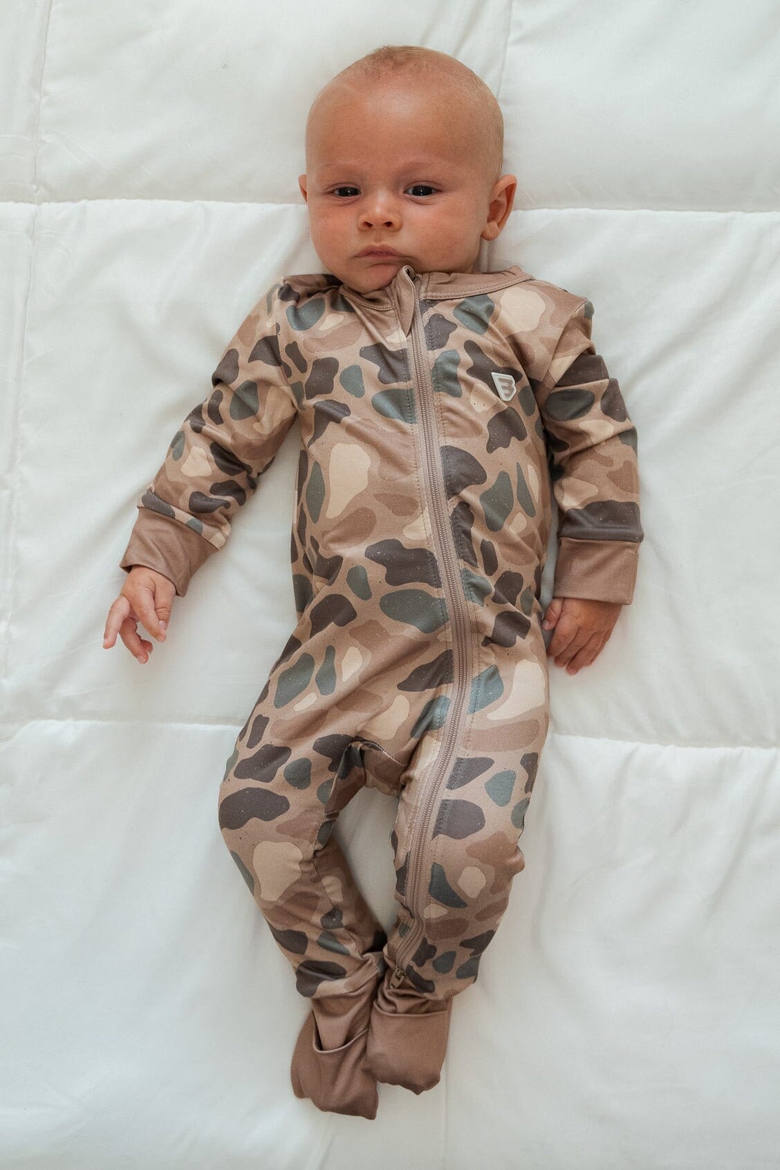 Burlebo: Baby Zip Up - Camo Collection