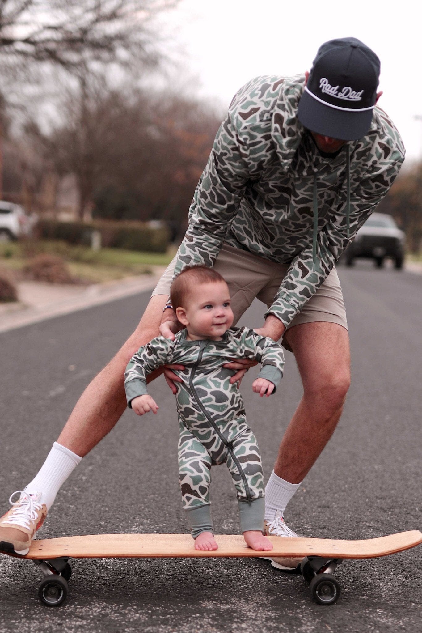 Burlebo: Baby Zip Up - Camo Collection