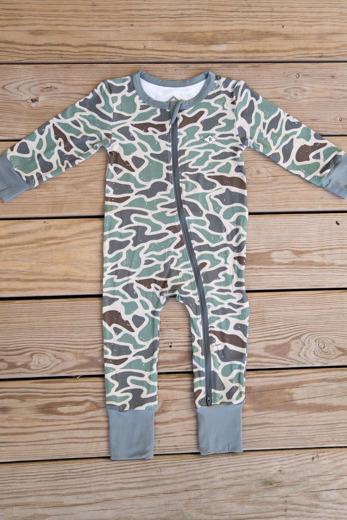 Burlebo: Baby Zip Up - Camo Collection