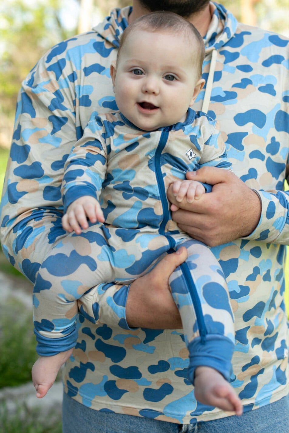 Burlebo: Baby Zip Up - Camo Collection