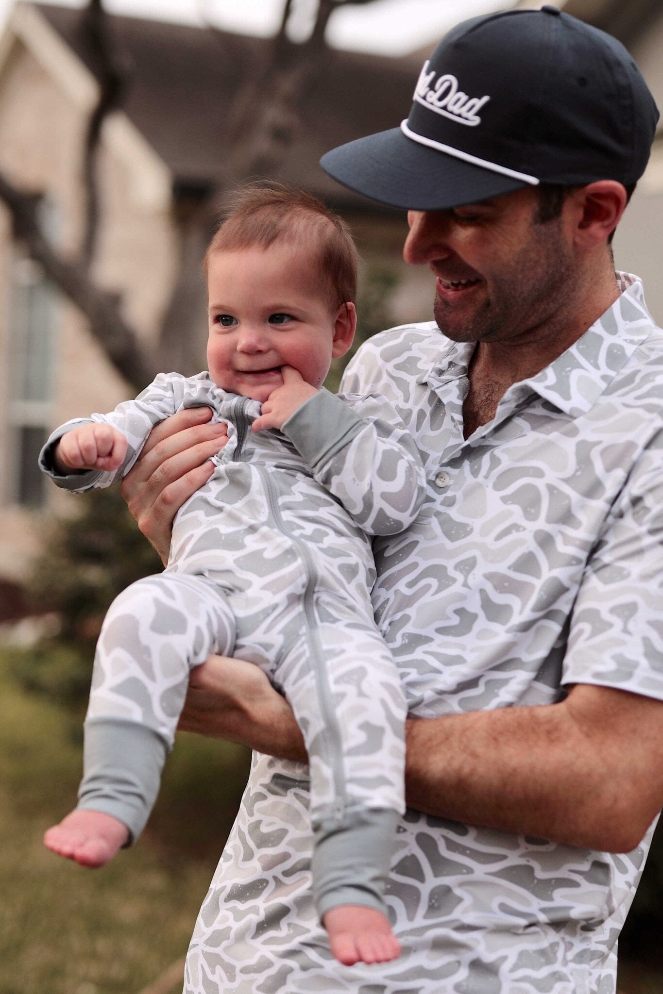 Burlebo: Baby Zip Up - Camo Collection