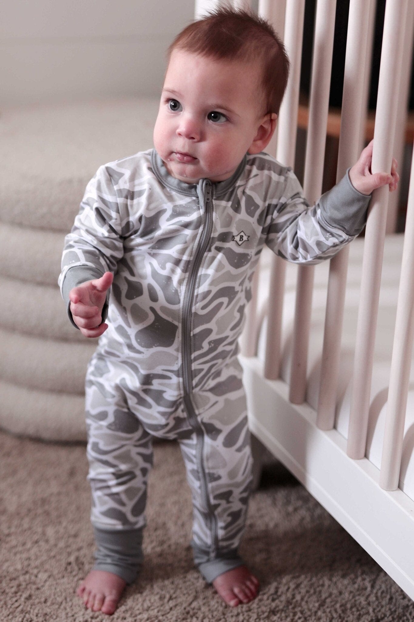 Burlebo: Baby Zip Up - Camo Collection