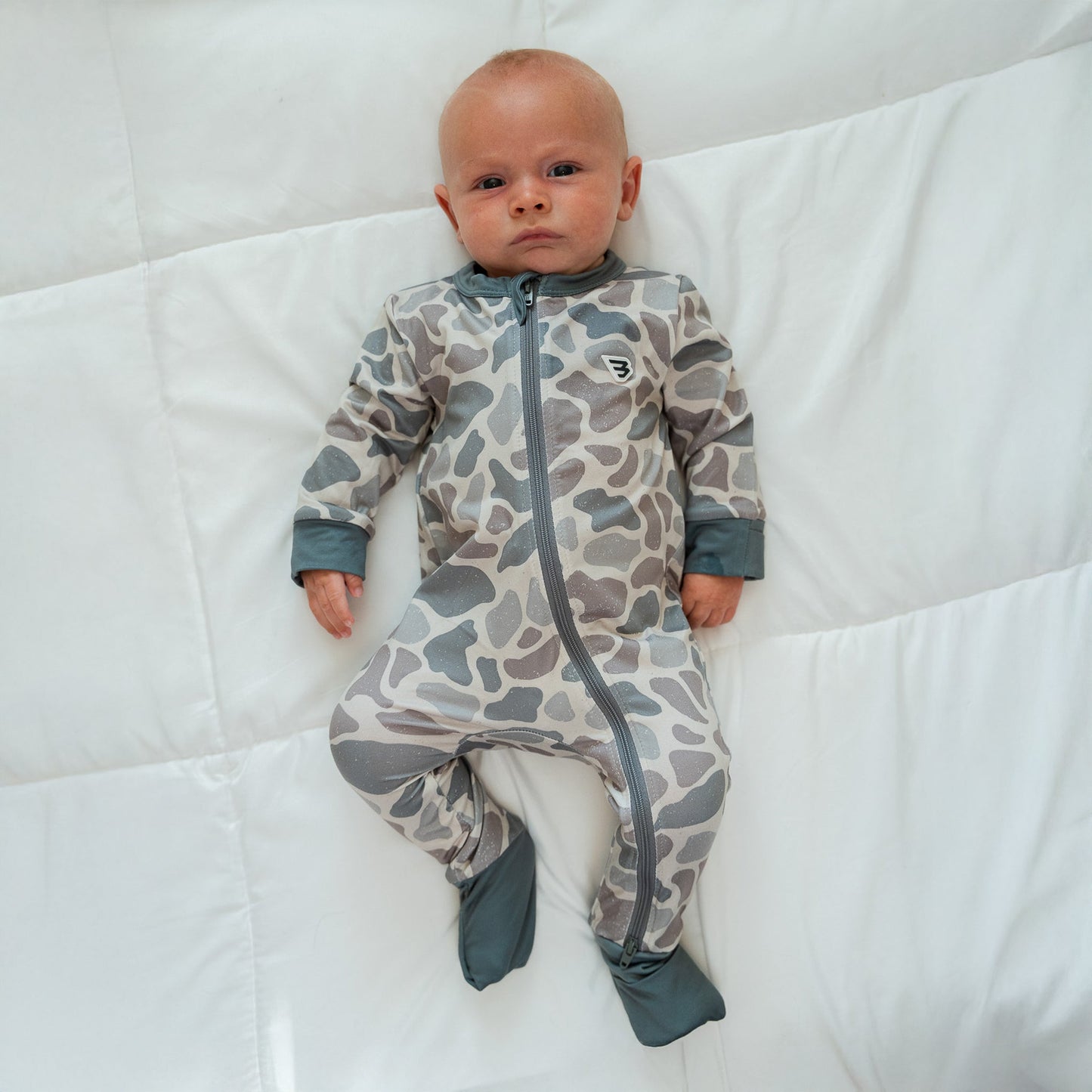 Burlebo: Baby Zip Up - Camo Collection