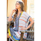 Mixed Pattern Swing Dress