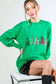 Christmas Tree Sequin Detail Knitted Sweater Top VT81484