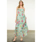 Tierd Floral Maxi Dress