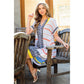 Mixed Pattern Swing Dress