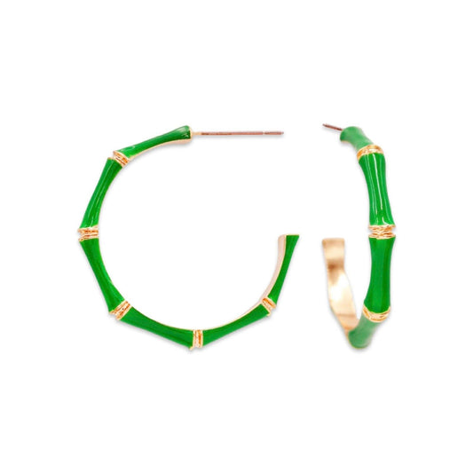 Green Bamboo Hoop