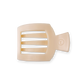 Teleties Almond Beige Small Flat Square Clip