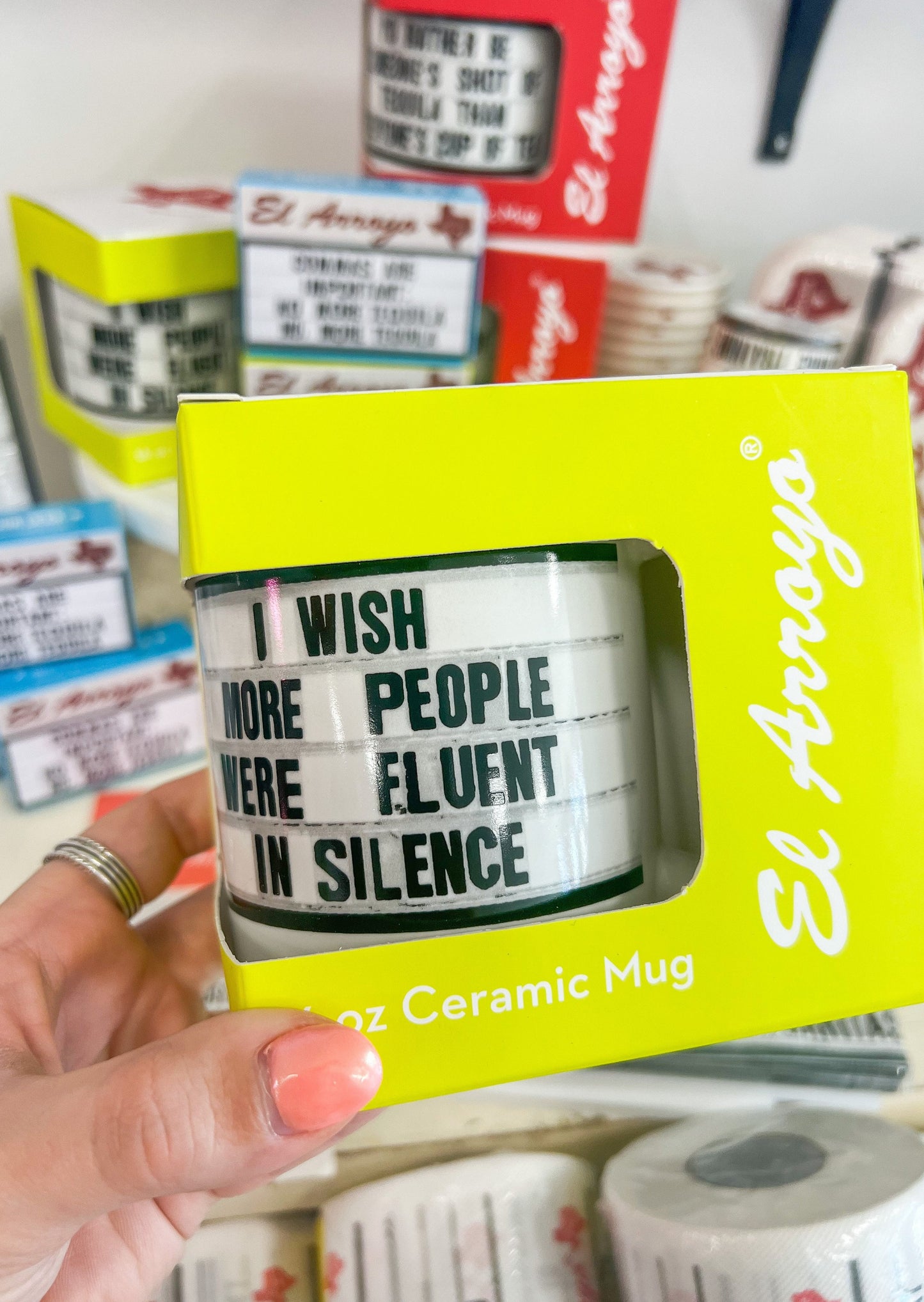 Fluent In Silence Mug