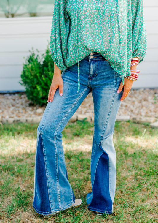 Patchwork Bell Bottoms