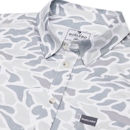 Burlebo: Performance Button Up - Camo Collection