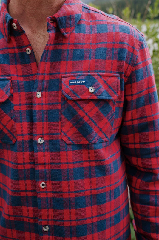 Burlebo: Flannel - Redwood