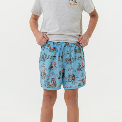 Burlebo: Youth Swim Trunks