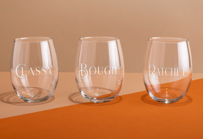 Bougie Wine Glass