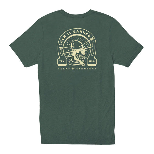 Texas Standard - Heritage Printed Tee - Luck is Earned