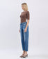 HIGH RISE MILD BARREL LEG JEANS