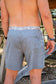 Burlebo: Athletic Short - Grizzly Grey - Classic Deer Camo Liner