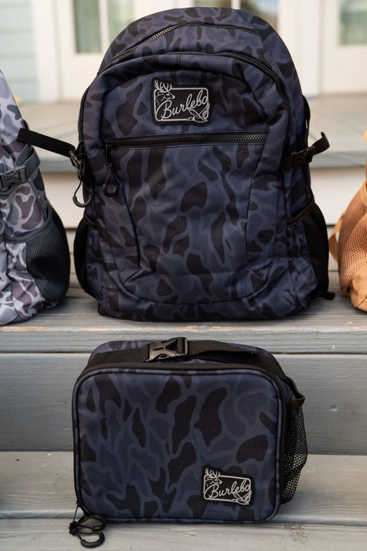 Burlebo - Backpack - Black Camo