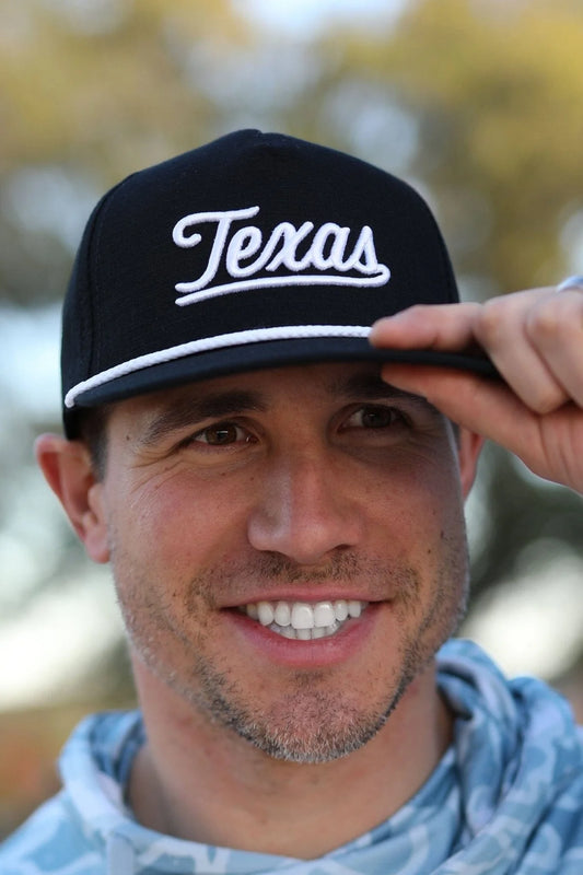 Burlebo Cap - Texas Script - Black