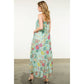 Tierd Floral Maxi Dress
