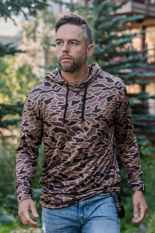 Burlebo: Performance Hoodie - Gauge Camo