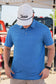 Burlebo: Performance Polo - Texas Blue & White