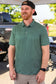 Burlebo: Performance Polo - Texas Green & White