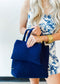 Lily Woven Neoprene Tote with Pouch