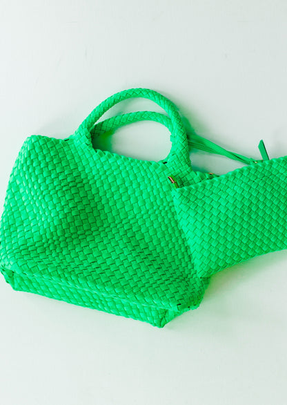 Lily Woven Neoprene Tote with Pouch