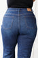 Arlo High Rise Button-Fly Straight Jeans