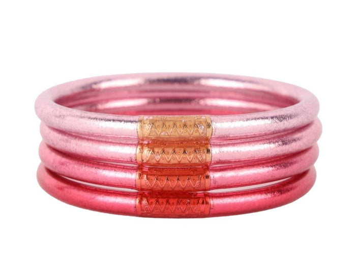 Carousel Pink All Weather Bangles